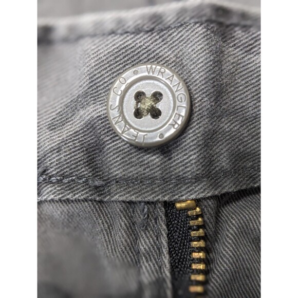 Wrangler Camo Jeans Men's 40x30 Dark Gray Cargo Cotton Work/Fish/Hunting Pants - Picture 12 of 13